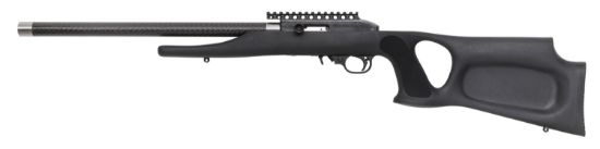 Picture of Magnum Research Ssat22g Magnum Lite Switchbolt Full Size 22 Lr 10+1 17" Black Carbon Steel/Threaded Barrel, Black W/Integral Scope Base Receiver, Black Fixed Thumbhole Stock, Right Hand 