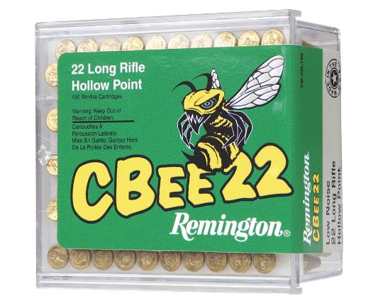 Picture of Remington Ammunition 21119 Cbee Rimfire 22 Lr 33 Gr Hollow Point 100 Per Box/ 50 Cs 