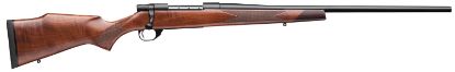 Picture of Weatherby Vdt257wr6o Vanguard Sporter Full Size 257 Wthby Mag 3+1 26" Bead Blasted Blued #2 Contour Barrel, Matte Blued Drilled & Tapped Steel Receiver Grade A Turkish Walnut Monte Carlo Stock 