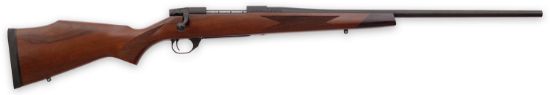 Picture of Weatherby Vdt300wr6o Vanguard Sporter Full Size 300 Wthby Mag 3+1 26" Bead Blasted Blued #2 Contour Barrel, Matte Blued Drilled & Tapped Steel Receiver, Grade A Turkish Walnut Monte Carlo Stock 