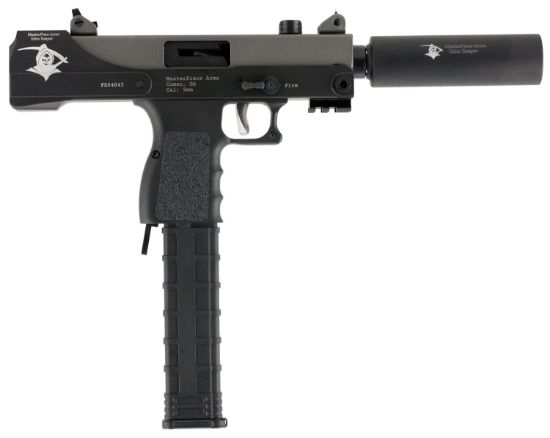 Picture of Masterpiece Arms 30Tgr Defender Top Cocking 9Mm Luger 5.50" 30+1 Black Cerakote 