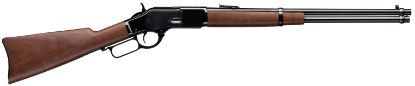 Picture of Winchester Repeating Arms 534255137 Model 1873 Carbine Full Size 38 Special/357 Mag 10+1 20" Brushed Polish Blued Straight Grip Barrel, Brushed Polish Blued Steel Receiver, Satin Oiled Walnut Straight