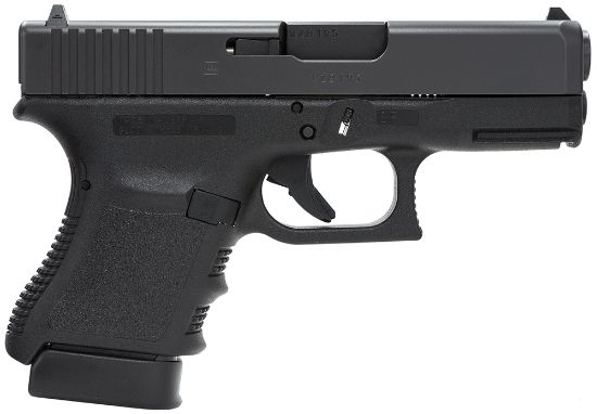 Picture of Glock Pf3050201 G30 Short Frame *Ca Compliant 45 Acp 3.78" Barrel 10+1, Black Frame & Slide, Finger Grooved Rough Texture Grip, Safe Action Trigger 