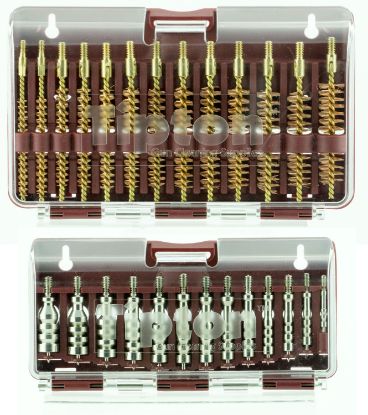 Picture of Tipton 444777 Jag & Brush Set 17-45 Cal 8-32" Thread 26 Pieces 