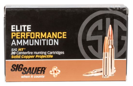 Picture of Sig Sauer E3wmh120 Elite Copper Hunting 300 Win Mag 165 Gr Copper Solid 20 Per Box/ 10 Case 