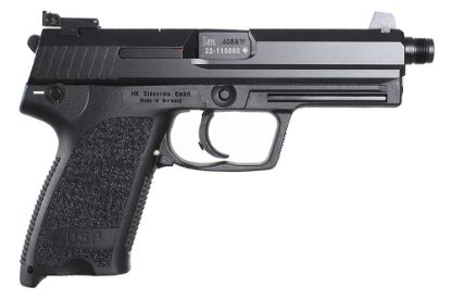 Picture of Hk 81000352 Usp Tactical V1 45 Acp 5.09" 10+1 (2) Black Black Steel Slide Black Polymer Grip 