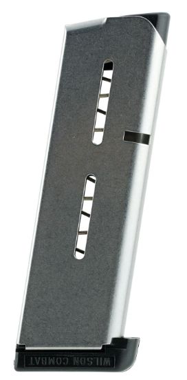 Picture of Wilson Combat 47Ox 1911 7Rd Detachable W/ Standard Floor Plate 45 Acp Stainless Steel 