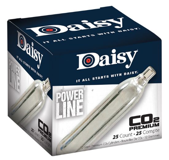 Picture of Daisy 7025 Powerline Co2 Cylinder 12 Gram 25 Per Pack 