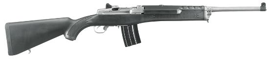 Picture of Ruger 5817 Mini-14 Ranch 5.56X45mm Nato 20+1 18.50" Barrel, Matte Stainless Steel, Synthetic Stock, Optics Ready 