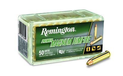 Picture of Remington Ammunition 21184 Premier Magnum Rimfire 22 Wmr 33 Gr Accutip V 50 Per Box/ 40 Cs 