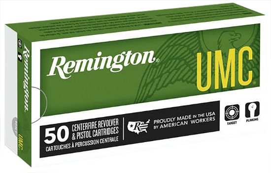 Picture of Remington Ammunition 23746 Umc 40 S&W 165 Gr Full Metal Jacket 50 Per Box/ 10 Case 