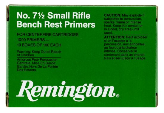 Picture of Remington Ammunition 22628 Centerfire Primers Benchrest Small Rifle Rifle 