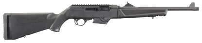 Picture of Ruger 19100 Pc Carbine 9Mm Luger 17+1 16.12" Threaded/Fluted Barrel, Type Iii Hard Coat Anodized Aluminum Alloy Receiver, Synthetic Stock, Optics Ready 