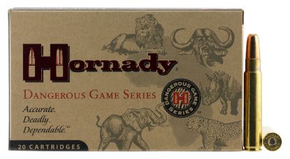 Picture of Hornady 82666 Dangerous Game 416 Ruger 400 Gr Dangerous Game Solid 20 Per Box/ 6 Case 