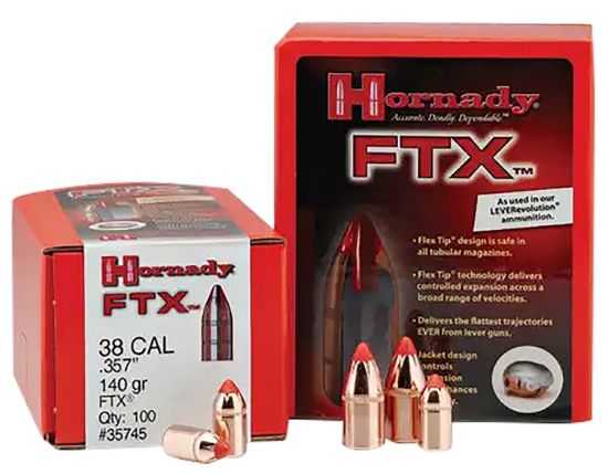 Picture of Hornady 4305 Ftx 44 Cal .430 265 Gr Flex Tip Expanding 50 Per Box/ 15 Case 