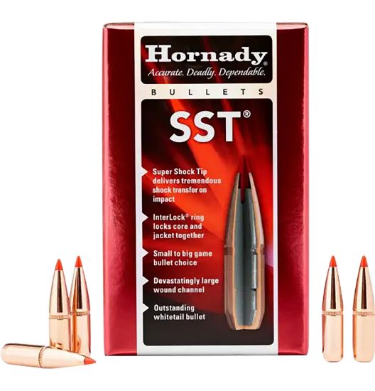 Picture of Hornady 33102 Sst 338 Cal .338 200 Gr Super Shock Tip 100 Per Box/ 15 Case 