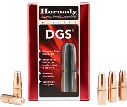 Picture of Hornady 4748 Dgs 470 Cal .474 500 Gr Dangerous Game Solid 50 Per Box/ 15 Case 