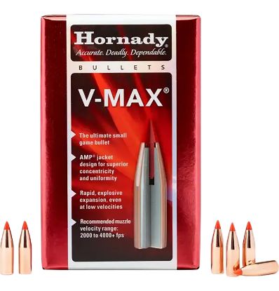 Picture of Hornady 22272 V-Max Varmint 22 Cal .224 55 Gr V Max 100 Per Box/ 40 Case 