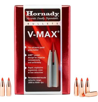 Picture of Hornady 22721 V-Max 6.8Mm .277 110 Gr V Max 100 Per Box/ 25 Case 