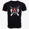 Picture of Arsenal Medium Black Cotton Relaxed Fit Classic T-Shirt