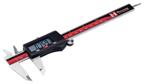 Picture of Hornady 050080 Digital Caliper Black Red 