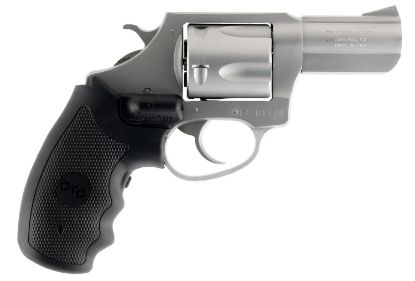 Picture of Charter Arms 74424 Bulldog Large 44 Special, 5 Shot 2.50" Matte Stainless Steel Barrel, Cylinder & Frame W/ Black Crimson Trace Laser Grip 