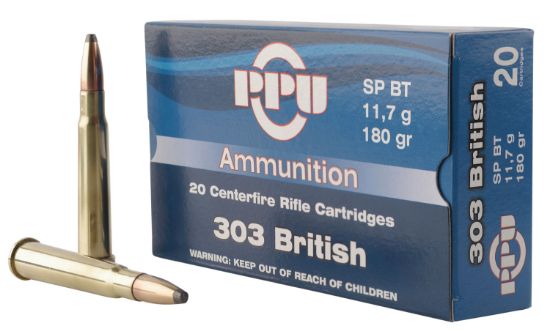 Picture of Ppu Pp303s2 Standard Rifle 303 British 180 Gr Soft Point Boat Tail 20 Per Box/ 10 Case 