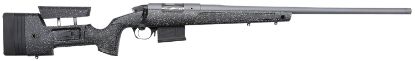 Picture of Bergara Rifles Bpr2065mc Premier Hmr Pro 6.5 Creedmoor 5+1 24" Threaded Barrel, Tactical Gray Cerakote, Black With Gray Fleck Stock 