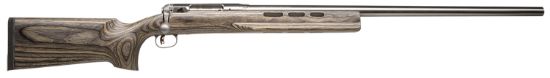 Picture of Savage Arms 18614 12 Benchrest 6Mm Norma Bench Rest Caliber With 1Rd Capacity, 29" 1:8" Twist Barrel, Matte Stainless Metal Finish & Gray Laminate Stock Right Hand (Full Size) 