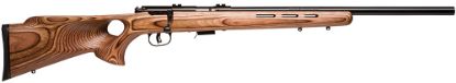 Picture of Savage Arms 96250 93R17 Btv 17 Hmr Caliber With 5+1 Capacity, 21" Barrel, Matte Blued Metal Finish & Fixed Thumbhole Natural Brown Stock Right Hand (Full Size) 