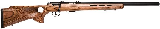 Picture of Savage Arms 28750 Mark Ii Btv 22 Lr Caliber With 5+1 Capacity, 21" Barrel, Matte Blued Metal Finish & Fixed Thumbhole Natural Brown Stock Right Hand (Full Size) 