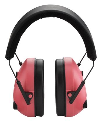 Picture of Champion Targets 40975 Electronic Muffs 25 Db Over The Head Pink/Black 