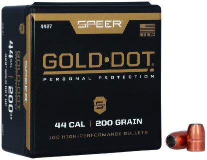 Picture of Speer 4427 Gold Dot Personal Protection 44 Cal .429 200 Gr Hollow Point 50 Per Box/ 5 Case 