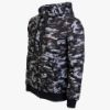 Picture of Arsenal Black Camo Cotton-Poly Relaxed Fit Zip-Up Hoodie