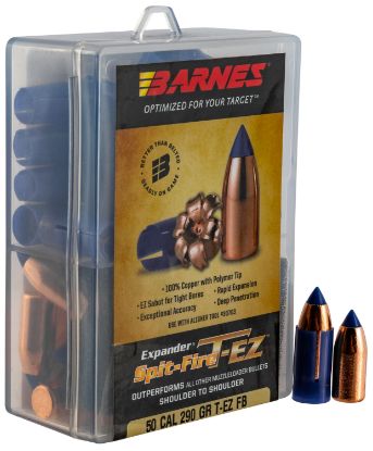 Picture of Barnes Bullets 30607 Spit-Fire T-Ez Muzzleloader 50 Cal Spit Fire T-Ez Fb 290 Gr 24Rd Box 