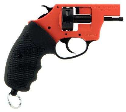 Picture of Charter Arms 82290 Pro 22 22 Blank, 6Rd Orange Cerakote Frame, Black Rubber Grips 