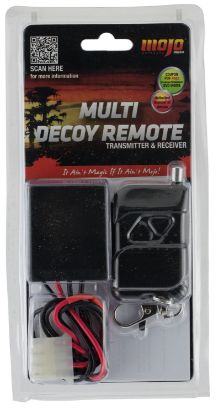Picture of Mojo Outdoors Hw2444 Multi Decoy Remote Kit Black Compatible With Mojo Decoys 