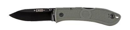 Picture of Ka-Bar 4062Fg Dozier Hunter 3" Folding Drop Point Plain Japanese Aus-8A Ss Blade Zytel Foliage Green Handle 