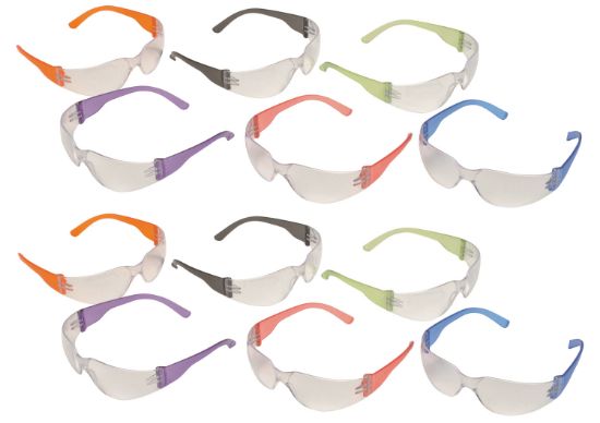 Picture of Pyramex S4110smp Intruder Glasses Adult Clear Lens Anti-Scratch Polycarbonate 12 Pair 