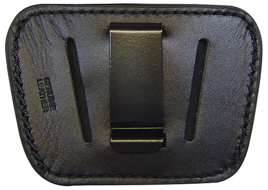 Picture of Psp 035Blk Belt Slide Iwb/Owb Leather Belt Clip/Slide Fits Med/Lg Semi-Auto Ambidextrous 