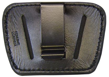 Picture of Psp 036Blk Belt Slide Iwb/Owb Leather Belt Clip/Slide Fits Small/Med Semi-Auto Ambidextrous 