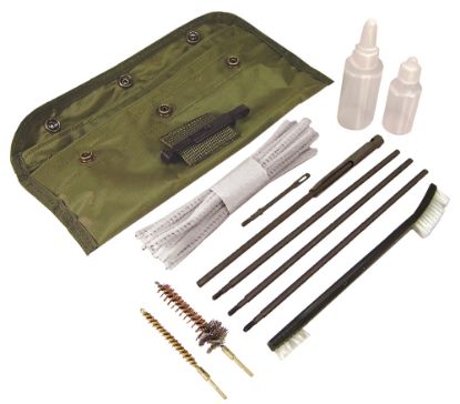 Picture of Psp Argck Gi-Style Cleaning Kit Ar15 & M16/Green Nylon Pouch Case 