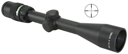 Picture of Trijicon 200002 Accupoint Black Hardcoat Anodized 3-9X 40Mm 1" Tube Illuminated Duplex Crosshair W/Green Dot Reticle 