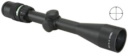 Picture of Trijicon 200005 Accupoint Black Hardcoat Anodized 3-9X 40Mm 1" Tube Illuminated Mil-Dot Crosshair W/Green Dot Reticle 