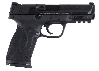 Picture of Smith & Wesson 11761 M&P M2.0 Full Size Frame 9Mm Luger 10+1 4.25" Black Armornite Stainless Steel Barrel & Serrated Slide, Matte Black Polymer Frame W/Picatinny Rail 