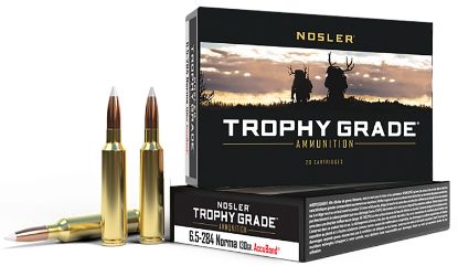 Picture of Nosler 60021 Trophy Grade 6.5X284 Norma 130 Gr Nosler Accubond 20 Per Box/ 10 Case 