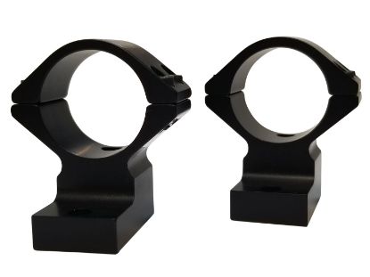 Picture of Talley 740714 Tikka T3 Scope Mount/Ring Combo Black Anodized 30Mm Tube, Fits Tikka T3/T3x Medium Rings 