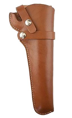 Picture of Hunter Company 110050 1100 Snapoff Owb Size 50 Tan Leather Belt Loop Fits Ruger Blackhawk Right Hand 