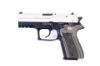 Picture of Arex Rex Zero 1Cp-08G1 Silver With Hogue Checkered Green Grips 9Mm Semi-Automatic 15 Round Pistol