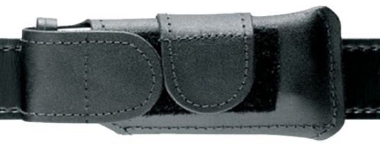 Picture of Safariland 123832 Horizontal Mag Pouch Single Leather Hook & Loop Compatible With Glock 17/19/22/23/34/35 